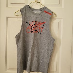 Nike Grey Hope City Tank Sz M